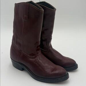 LaCrosse Waterproof Pull-On Work Boots Men’s 7 /women’s 8.5 Made in USA